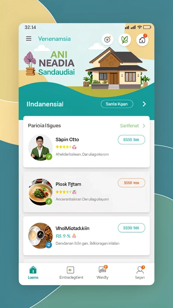 Interaksi sosial dengan fitur chat.
