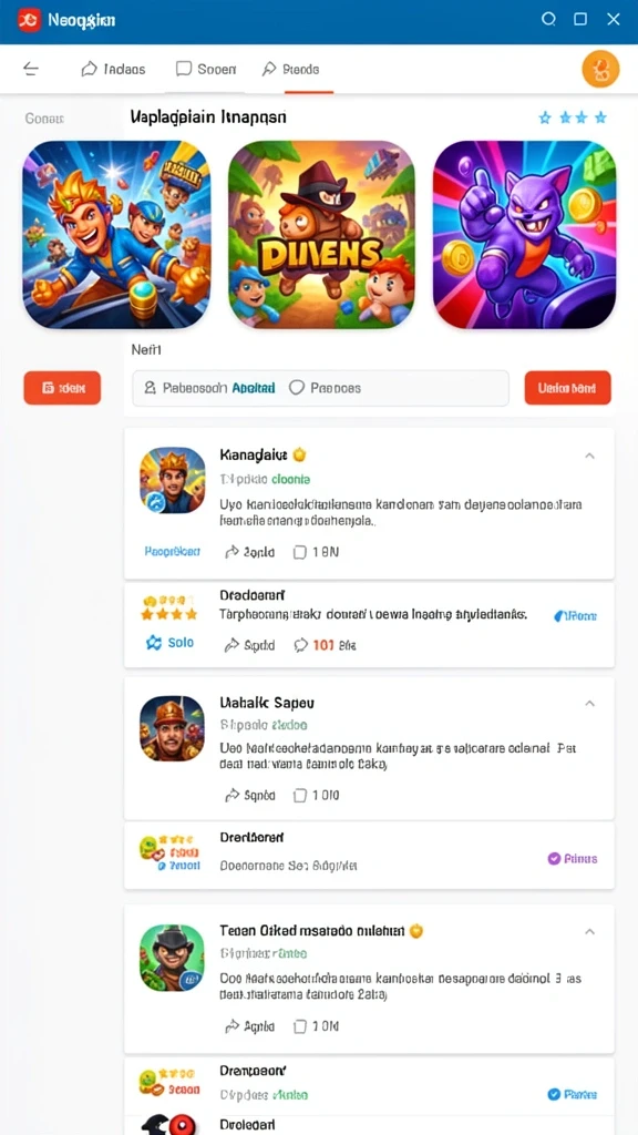 Beragam tantangan menarik dalam permainan.