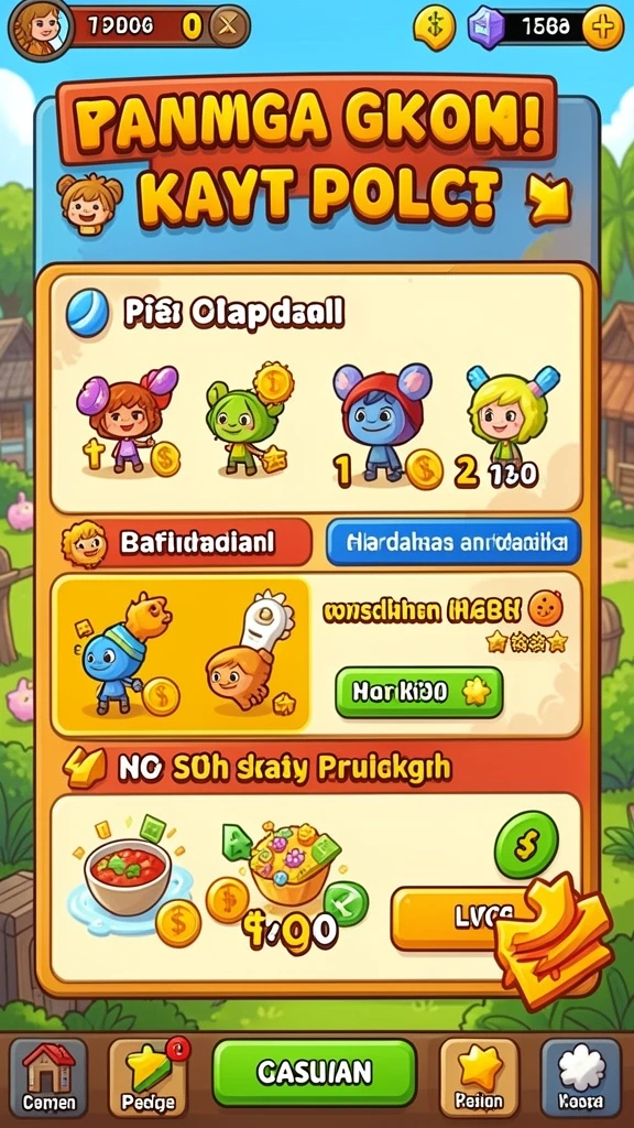 Fitur interaksi yang memudahkan komunikasi antar pemain.
