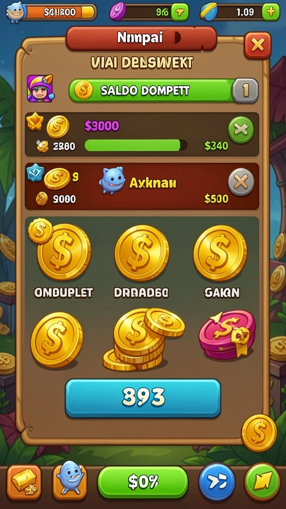 Screenshot menunjukkan petualangan luar angkasa yang mendebarkan.