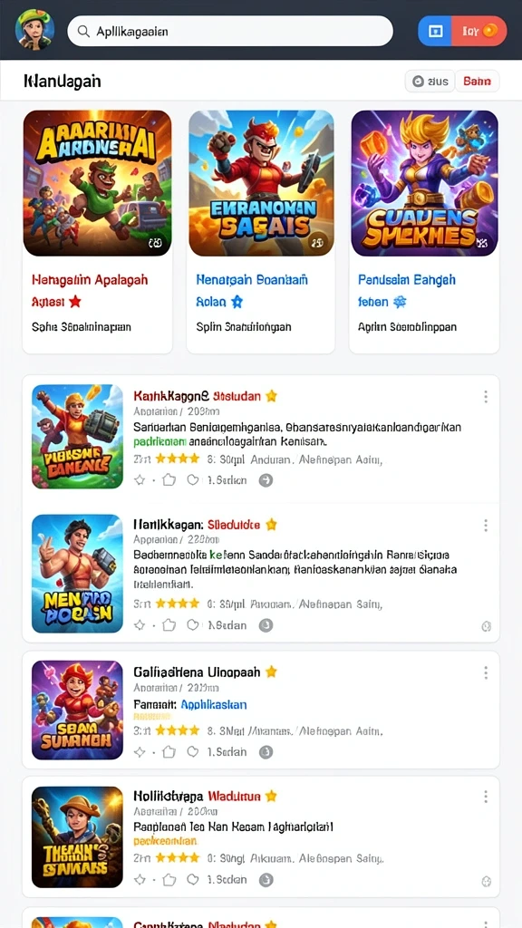 Fitur komunitas yang memungkinkan interaksi antar pemain.