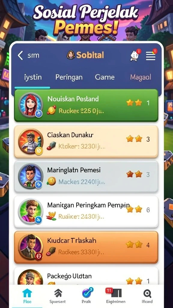 Berbagai pilihan permainan slot dengan tema menarik.