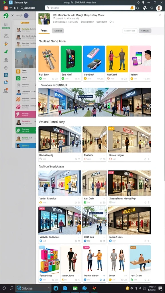 Tampilan antarmuka yang user-friendly dan menarik.