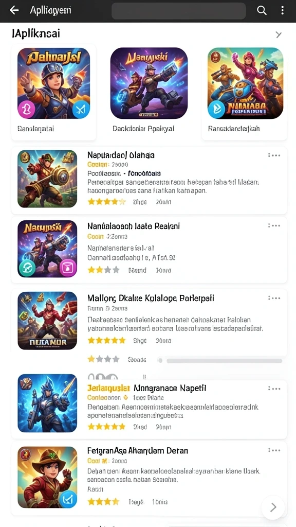 Screenshot menampilkan tampilan antarmuka yang menarik dan intuitif.