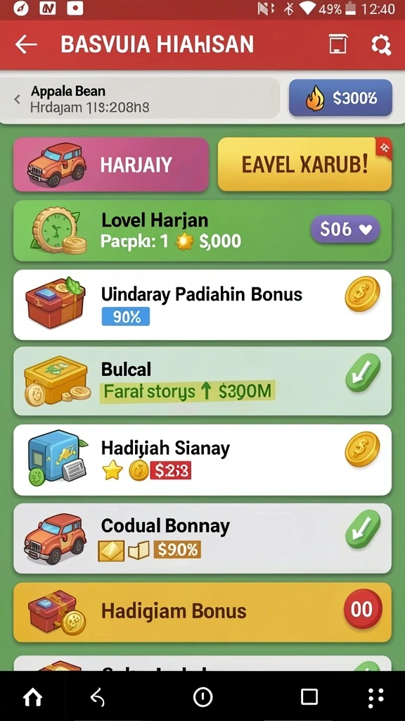 Fitur putaran gratis yang mengasyikkan.