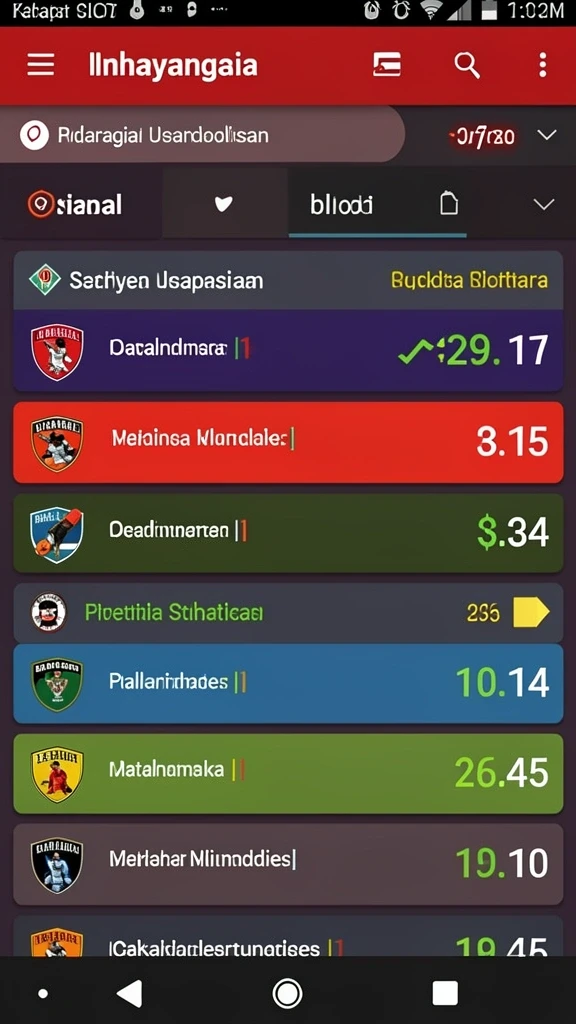 Screenshot menyoroti bonus harian yang menggiurkan.