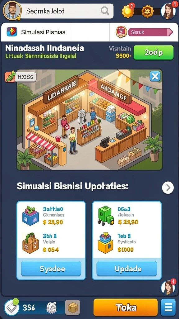Fitur interaktif yang meningkatkan pengalaman bermain.