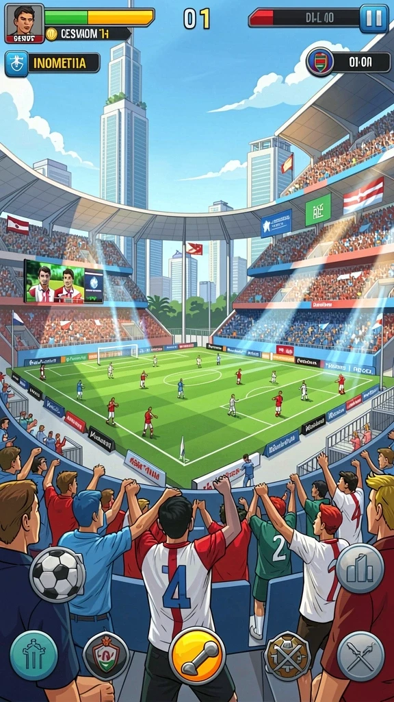 Gameplay dinamis dengan banyak tantangan.