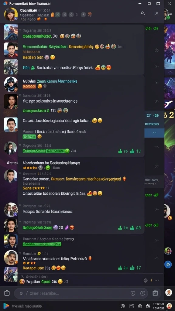 Fitur multiplayer yang memungkinkan bermain bersama teman.