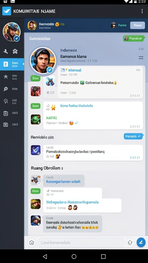 Tampilan antarmuka yang menarik dan mudah digunakan.