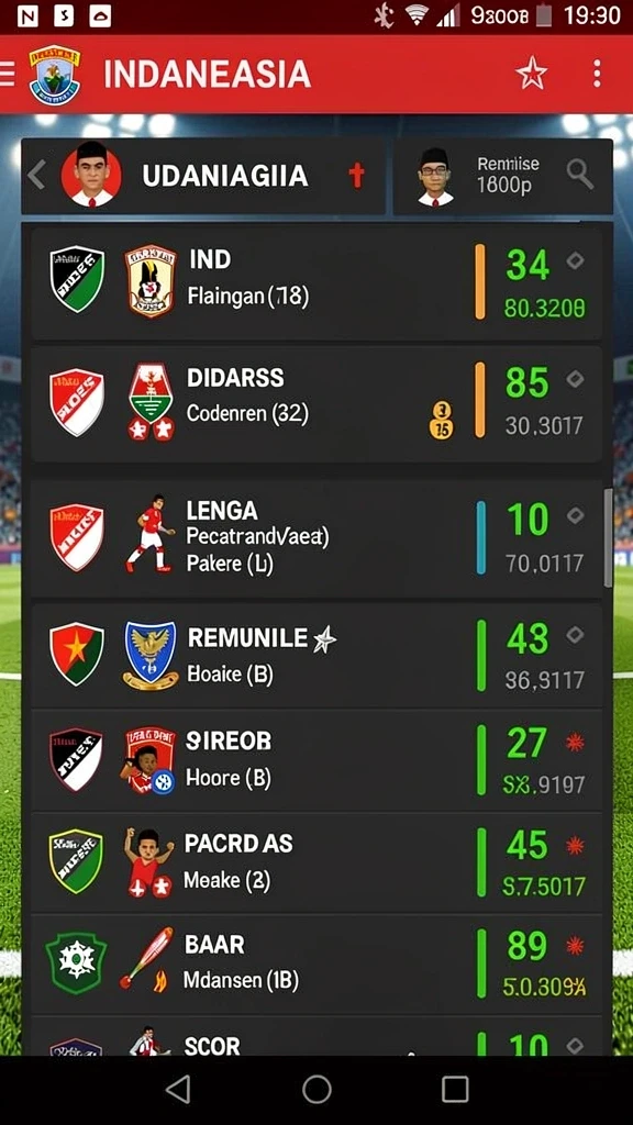Statistik hasil undian yang informatif.