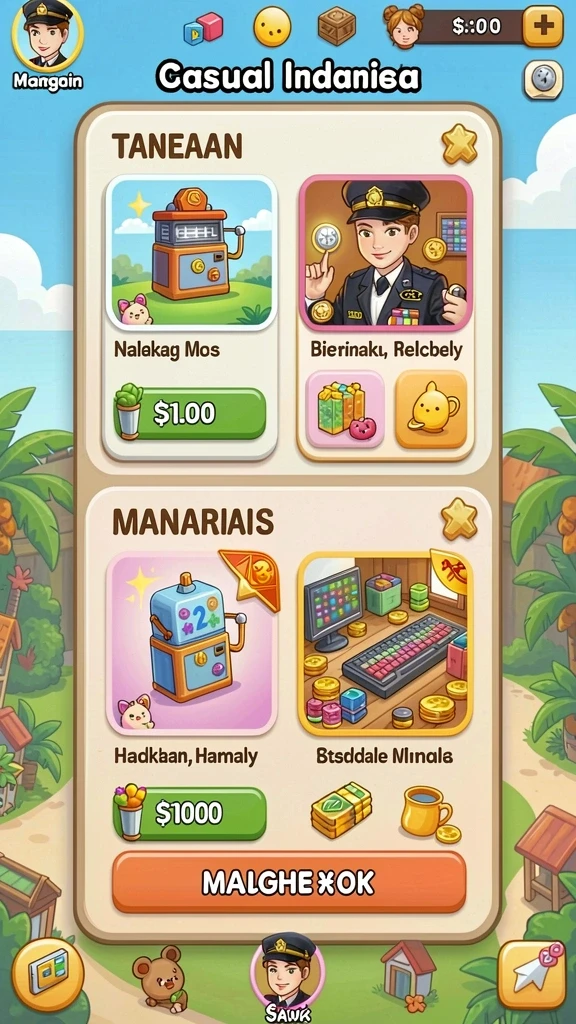 Level baru yang menantang dan menyenangkan.