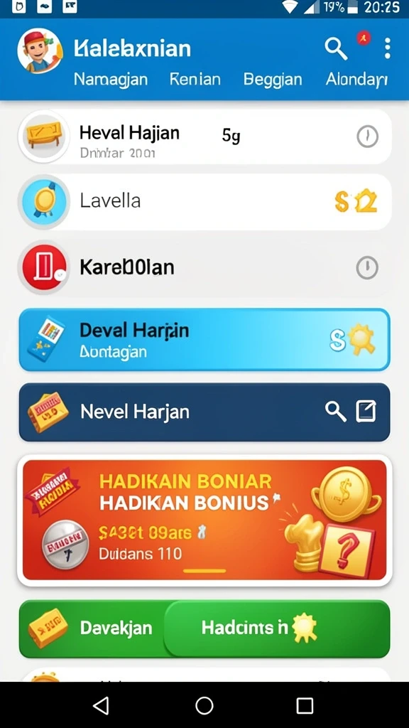 Tampilan antarmuka yang ramah pengguna.