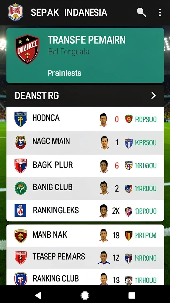 Screenshot aplikasi menampilkan antarmuka yang menarik.