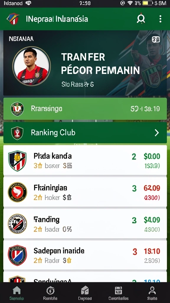 Fitur statistik permainan yang membantu keputusan bermain.
