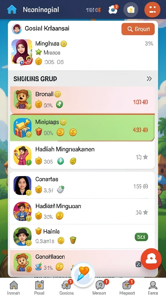 Tampilan antarmuka yang menarik dan mudah dipahami.