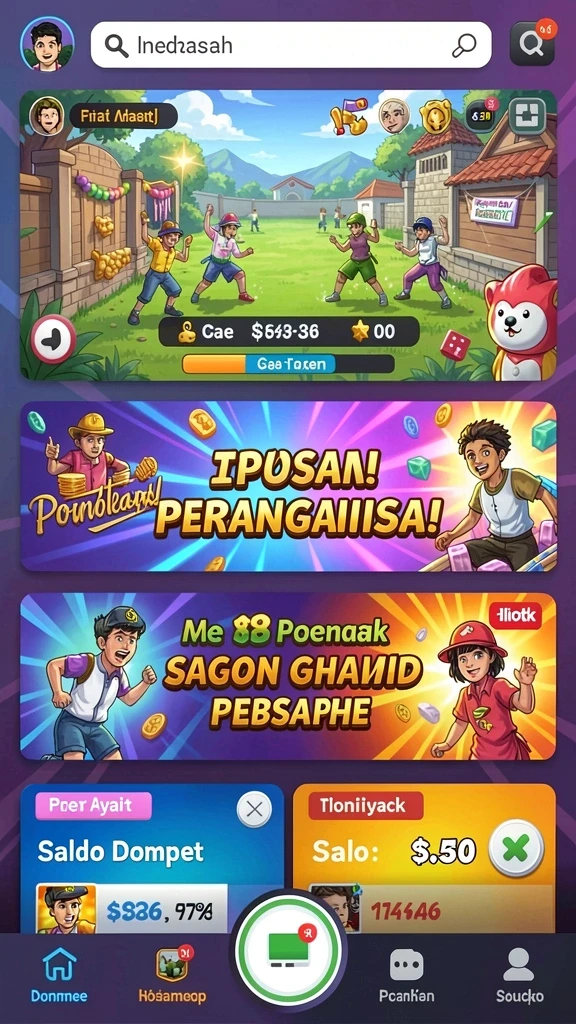 Fitur live draw memungkinkan melihat hasil langsung.