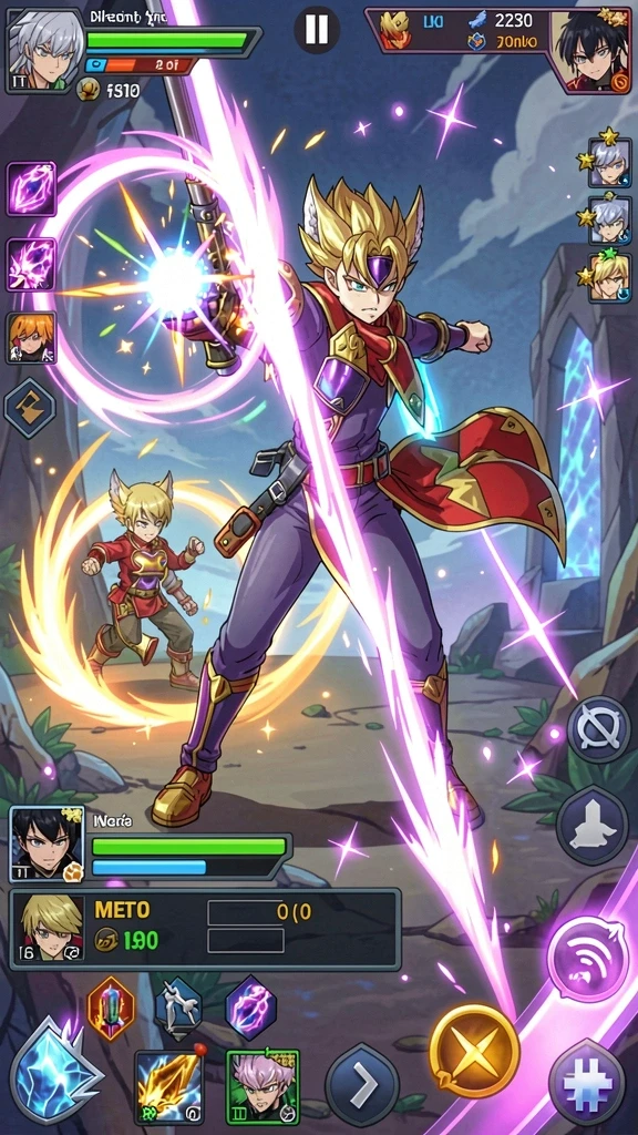 Grafik yang menawan dan detail yang tajam.