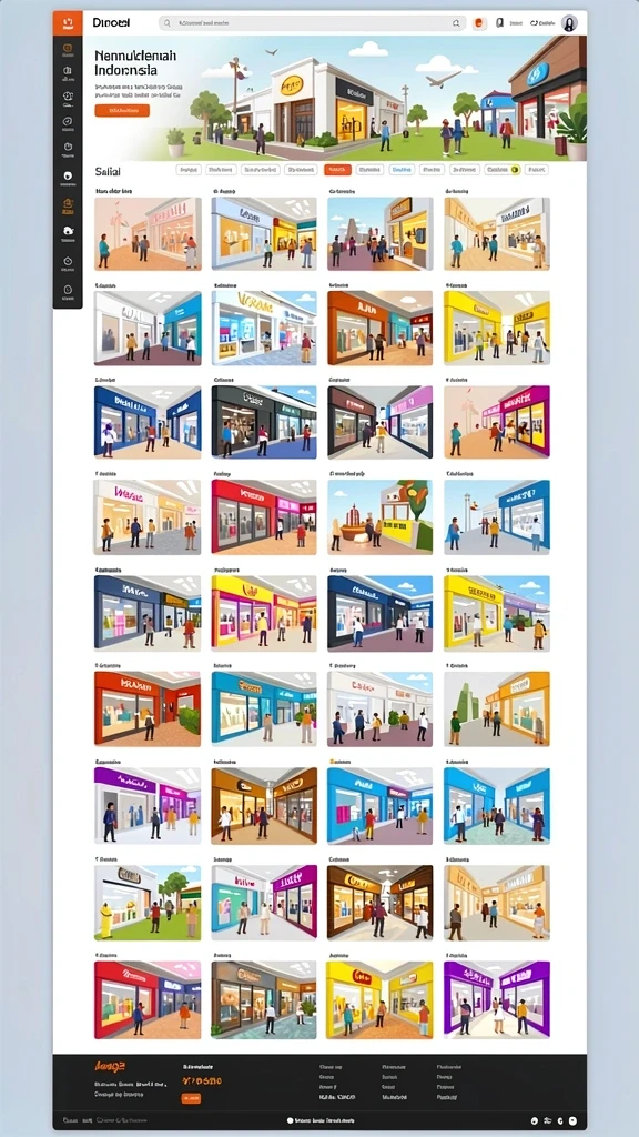 Tampilan antarmuka yang user-friendly dan mudah dinavigasi.