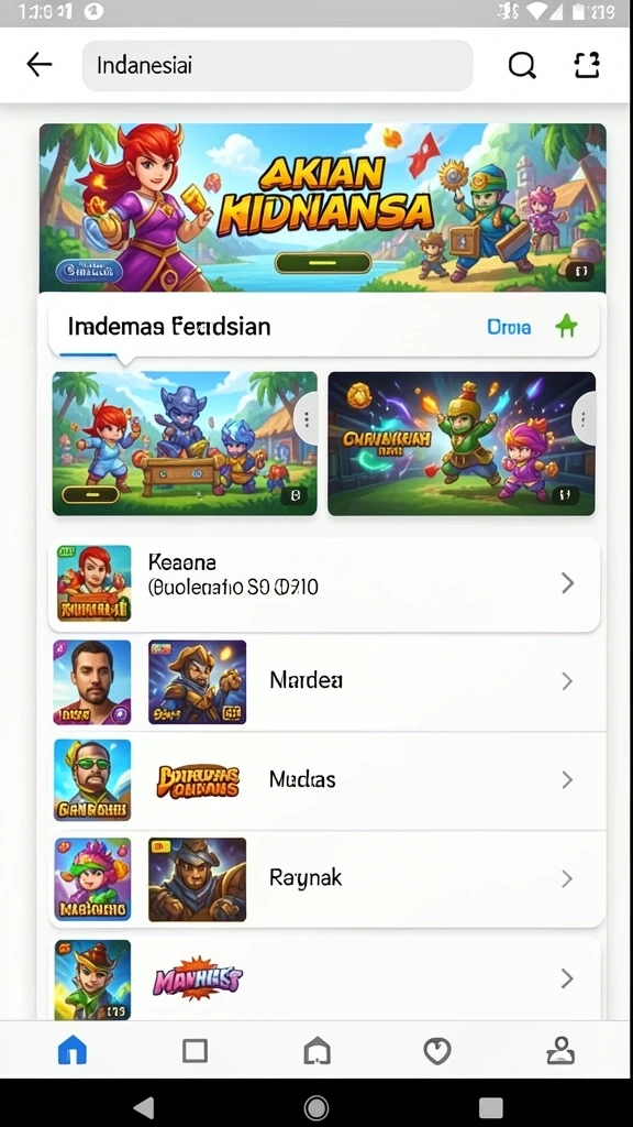 Lingkungan yang dirancang dengan detail luar biasa.