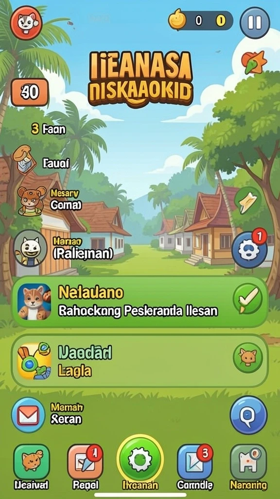 Sistem reward menarik untuk para pemain.