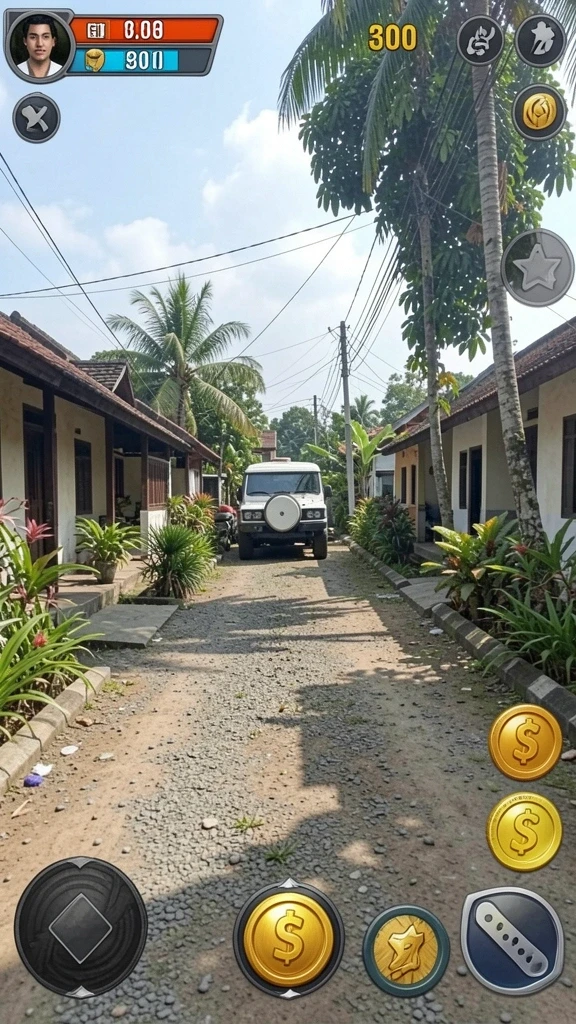 Tampilan grafis yang memukau dan penuh warna.