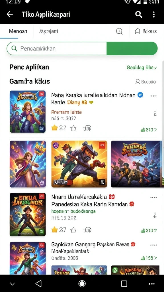 Beragam karakter dengan kemampuan unik.