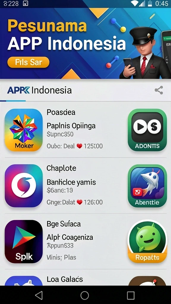 Fitur upgrade karakter untuk tingkatkan kemampuan.