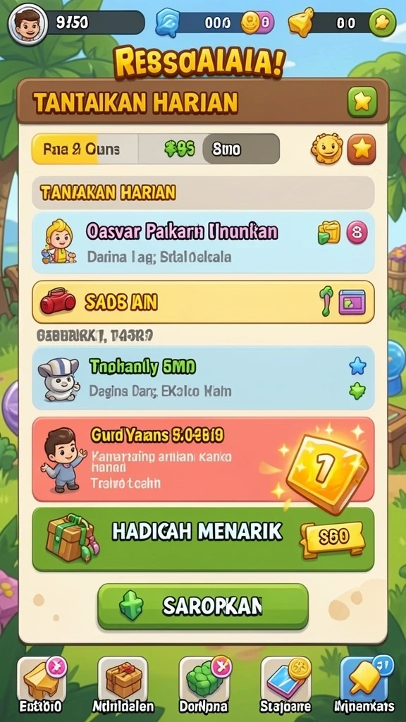 Beragam pilihan permainan slot yang menghibur.