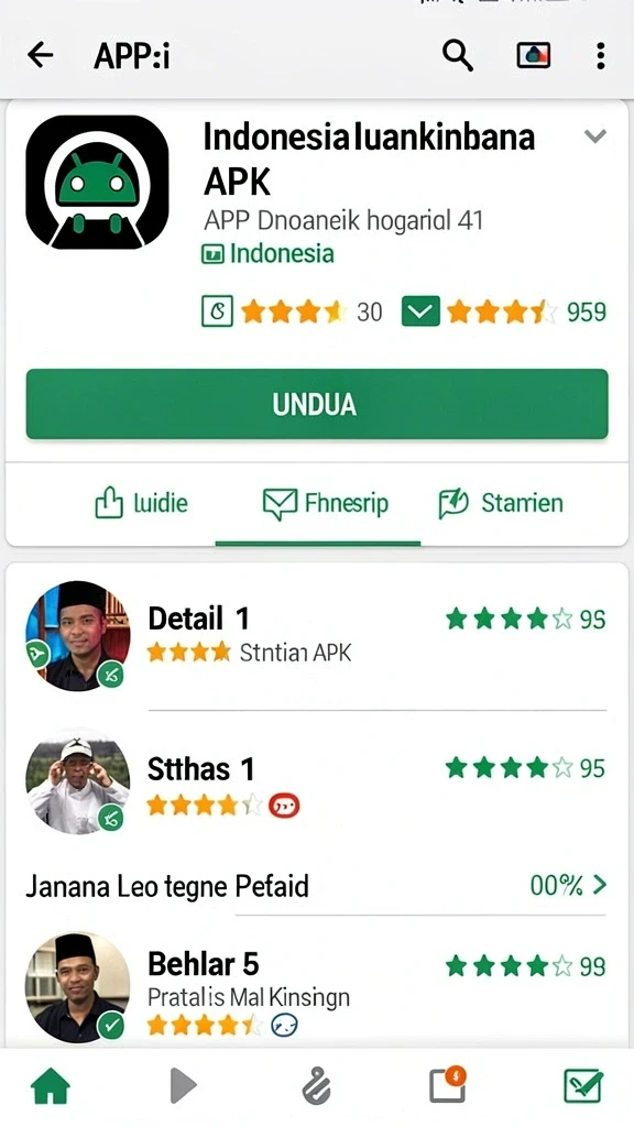 Tampilan antarmuka yang menarik dan mudah digunakan.