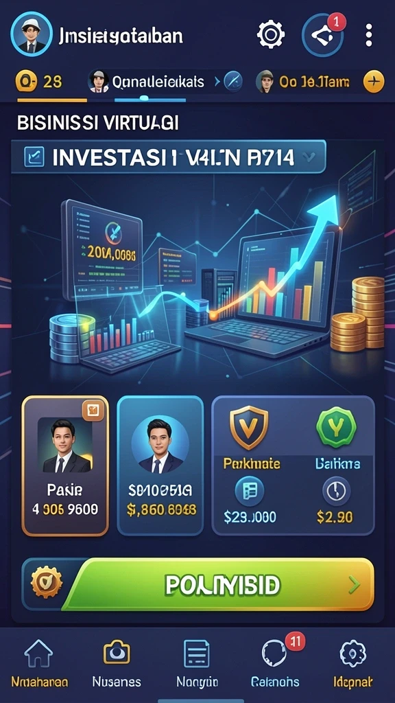 Tampilan antarmuka yang menarik dan mudah dipahami.