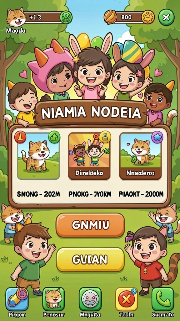 Tampilan antarmuka yang user-friendly dan menarik.