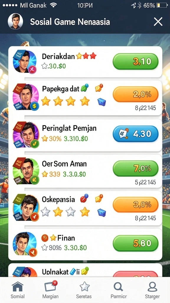 Tampilan antarmuka yang menarik dan user-friendly.