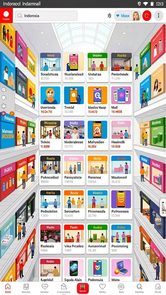 Leaderboard menunjukkan peringkat pemain secara real-time.