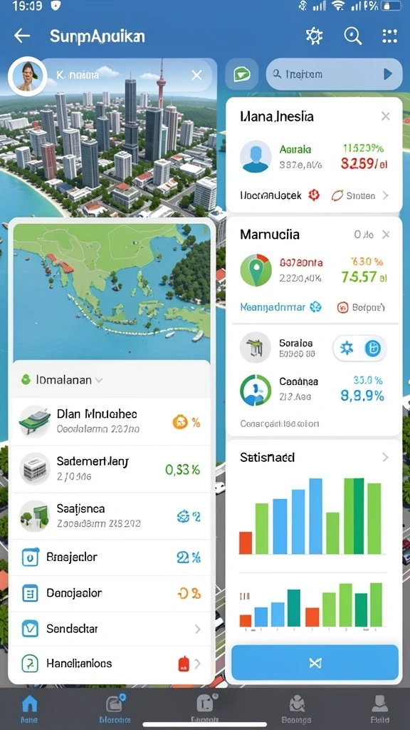Karakter-karakter menarik yang dapat dimainkan.