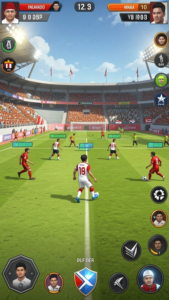 Tampilan antarmuka yang sederhana dan menarik.