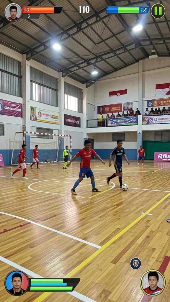 Tampilan antarmuka yang modern dan intuitif.